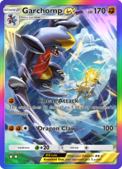 Garchomp ex - pokemon TCG Card