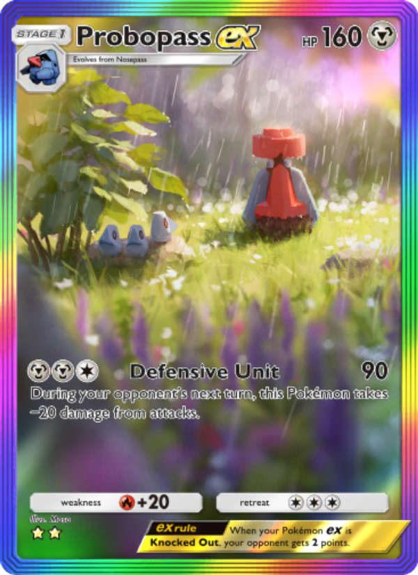 Probopass ex - Pokémon TCG Card