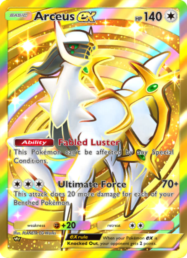 Arceus ex - Pokémon TCG Card