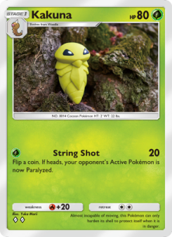 Kakuna - pokemon TCG Card
