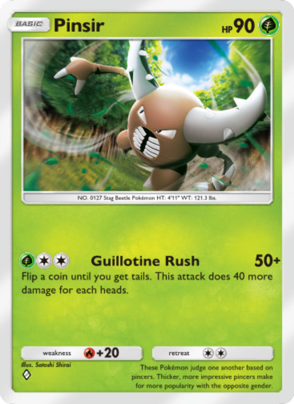 Pinsir - Pokémon TCG Card