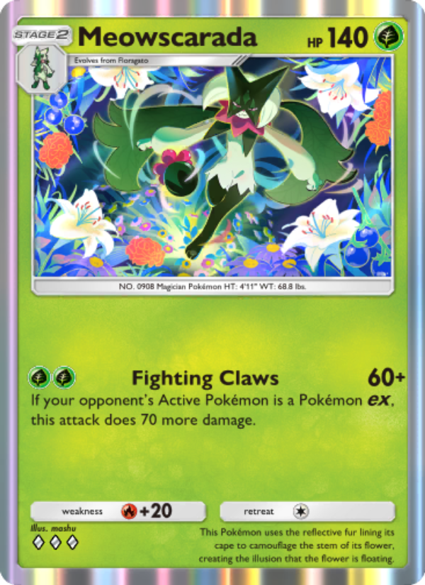 Meowscarada - Pokémon TCG Card