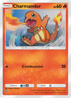 Charmander - pokemon TCG Card