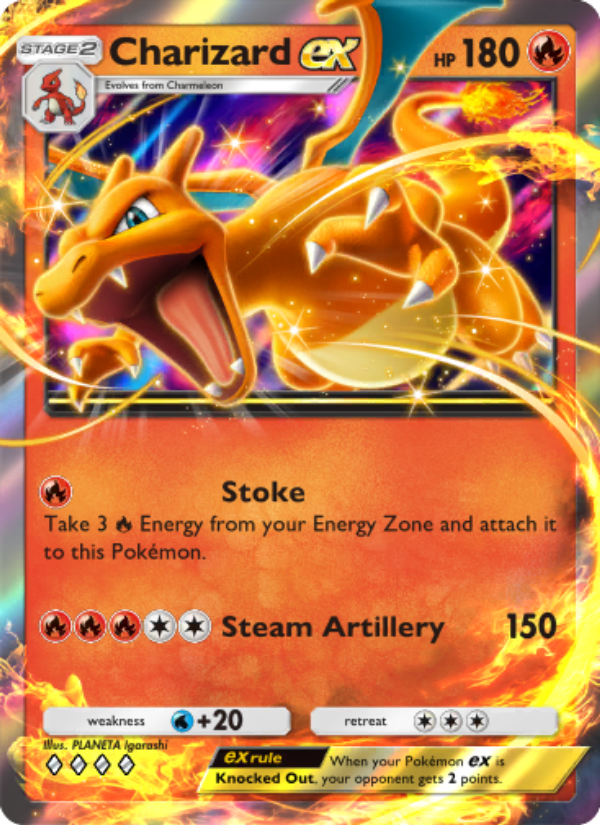 Charizard ex - Pokémon TCG Card
