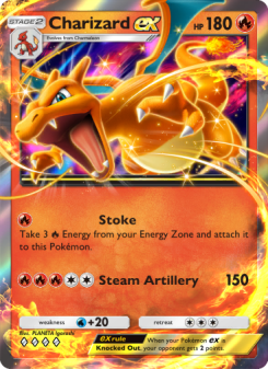 Charizard ex - pokemon TCG Card