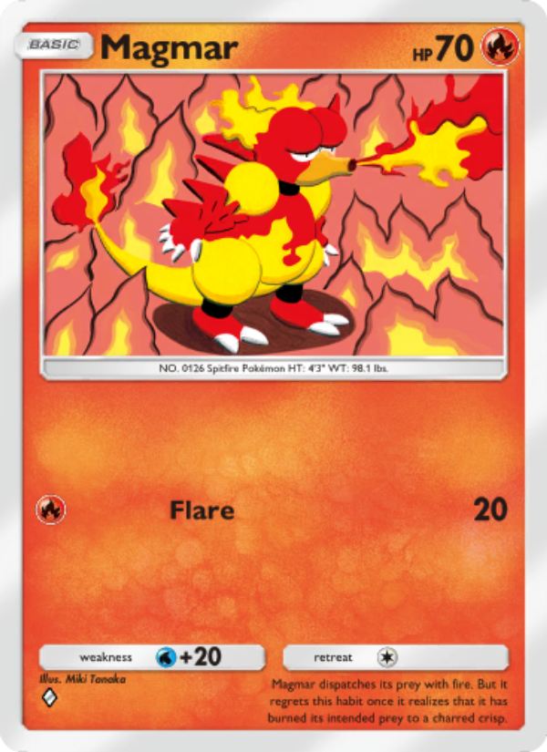 Magmar - Pokémon TCG Card
