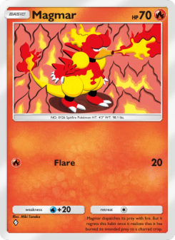 Magmar - pokemon TCG Card