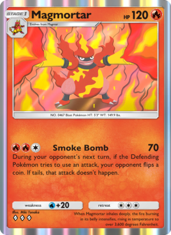 Magmortar - Pokémon TCG Card