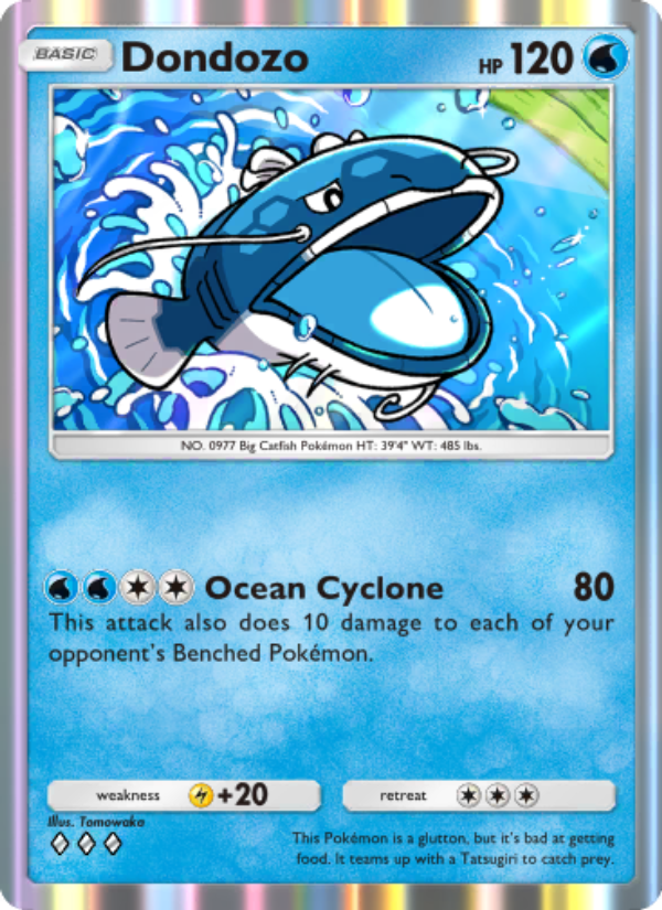 Dondozo - Pokémon TCG Card