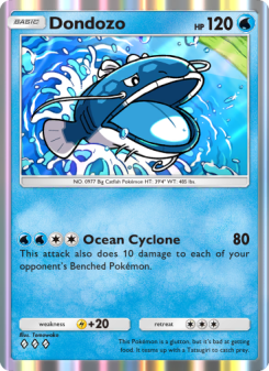 Dondozo - pokemon TCG Card