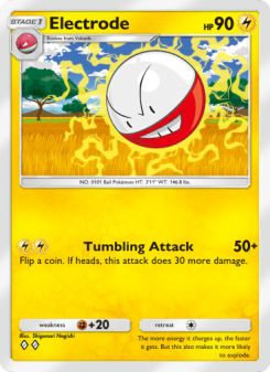 Electrode - pokemon TCG Card