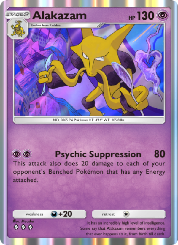 Alakazam - Pokémon TCG Card