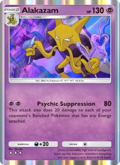 Alakazam - pokemon TCG Card