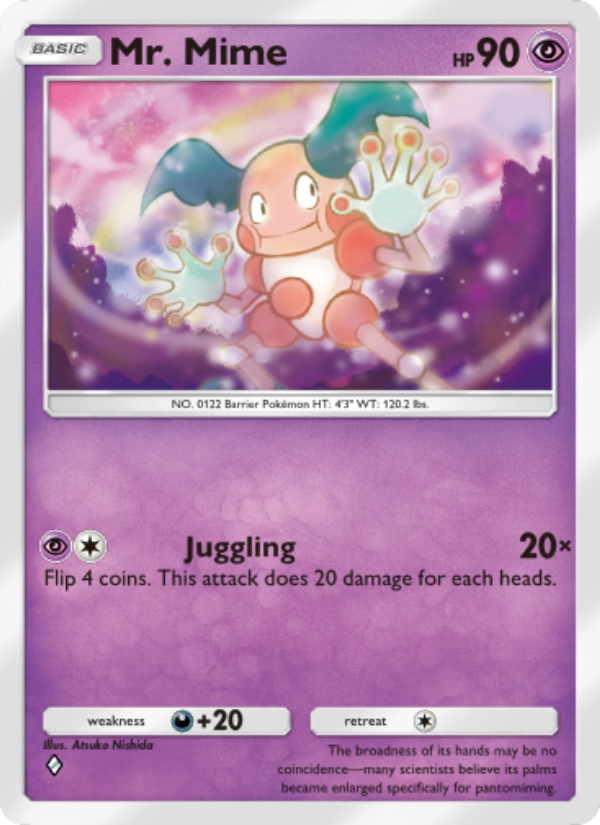 Mr. Mime - Pokémon TCG Card