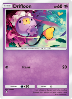 Drifloon - pokemon TCG Card