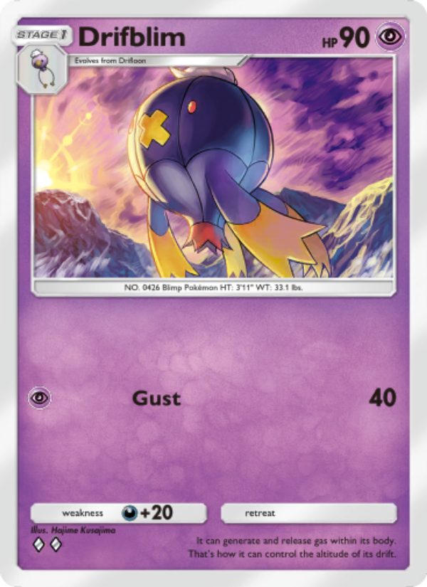 Drifblim - Pokémon TCG Card
