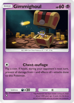 Gimmighoul - pokemon TCG Card