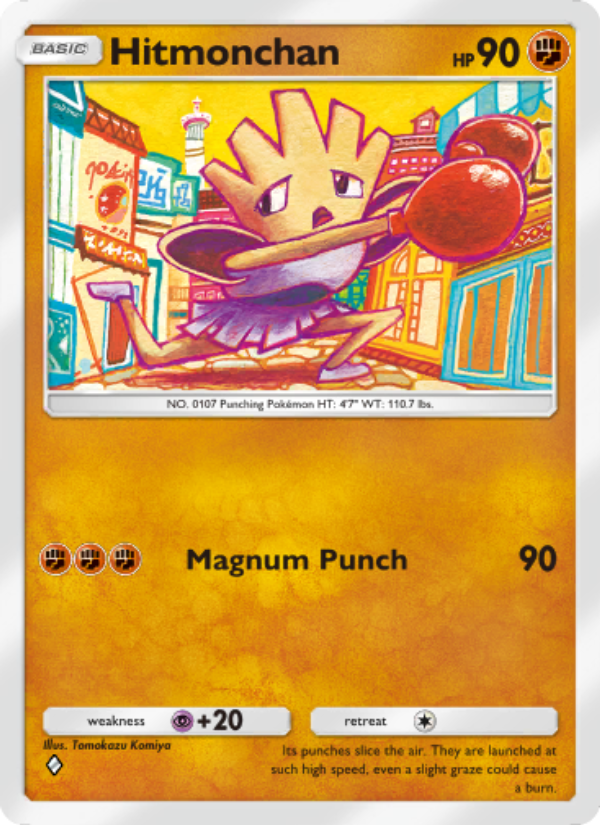 Hitmonchan - Pokémon TCG Card