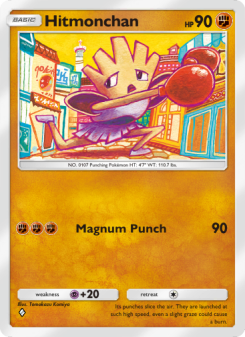 Hitmonchan - pokemon TCG Card