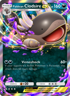 Paldean Clodsire ex - pokemon TCG Card