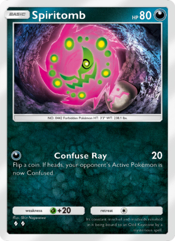 Spiritomb - Pokémon TCG Card