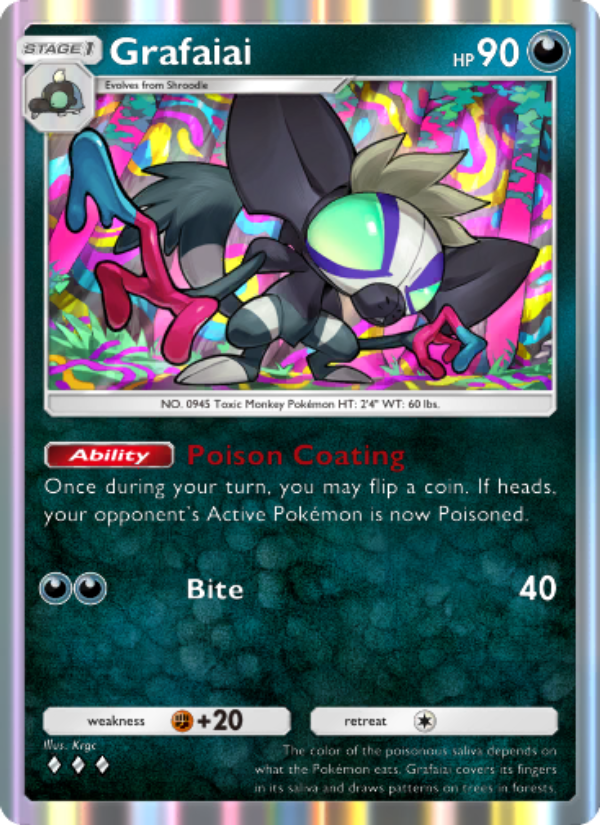 Grafaiai - Pokémon TCG Card