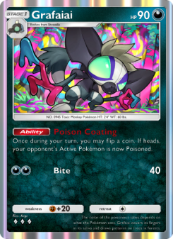 Grafaiai - pokemon TCG Card