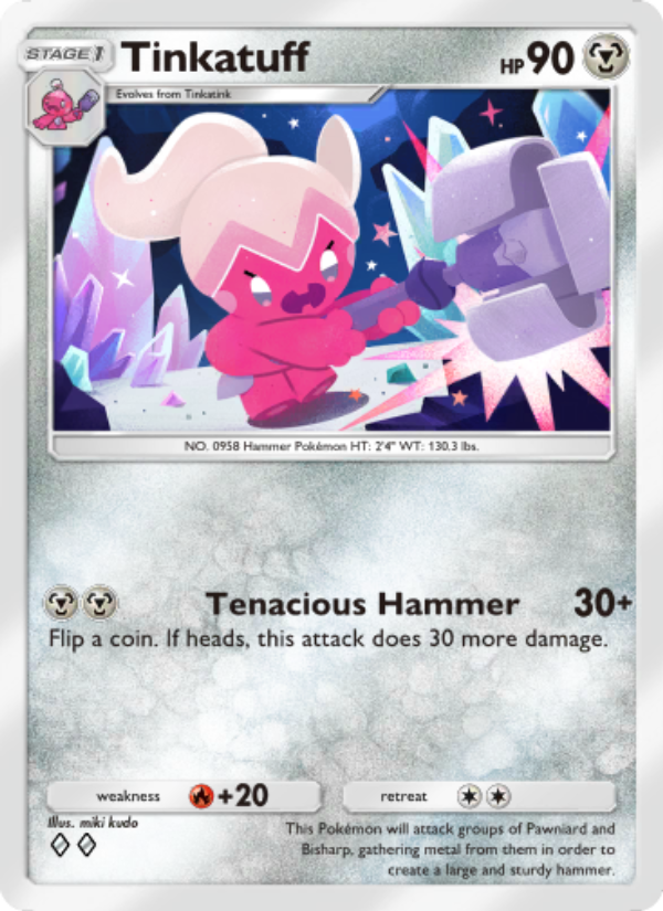 Tinkatuff - Pokémon TCG Card
