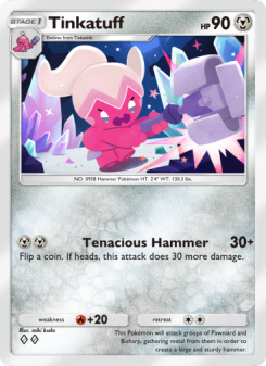 Tinkatuff - pokemon TCG Card