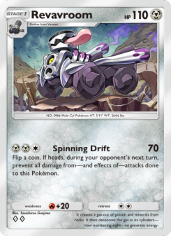 Revavroom - pokemon TCG Card