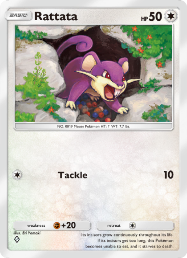 Rattata - Pokémon TCG Card