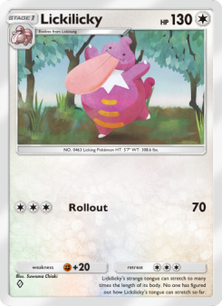 Lickilicky - pokemon TCG Card