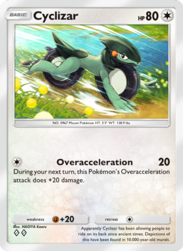 Cyclizar - Pokémon TCG Card