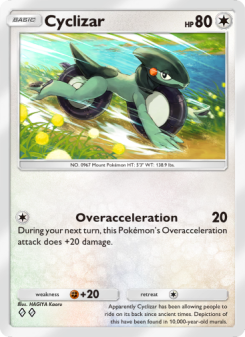 Cyclizar - pokemon TCG Card