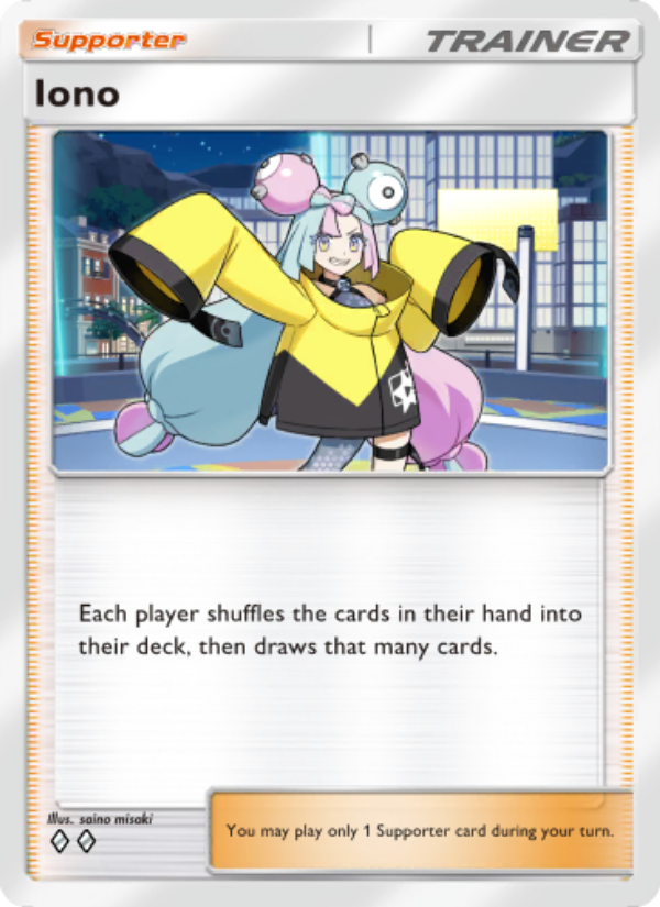 Iono - Pokémon TCG Card