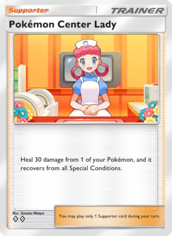 Pokémon Center Lady - Pokémon TCG Card