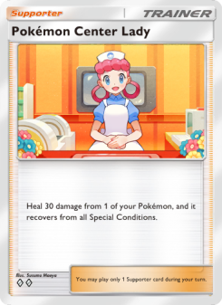 Pokémon Center Lady - pokemon TCG Card