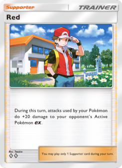 Red - pokemon TCG Card