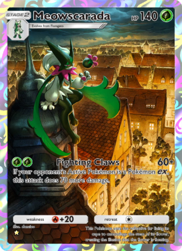 Meowscarada - Pokémon TCG Card