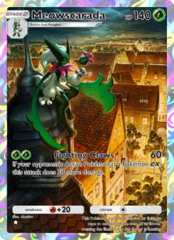 Meowscarada - pokemon TCG Card