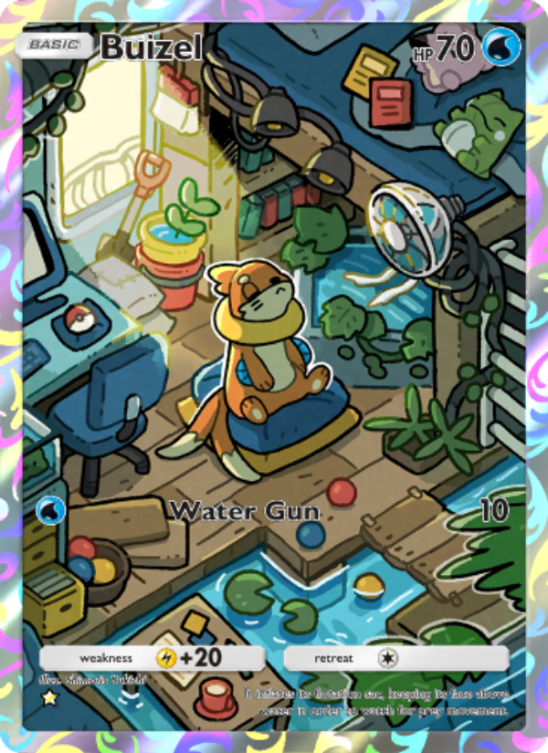 Buizel - Pokémon TCG Card