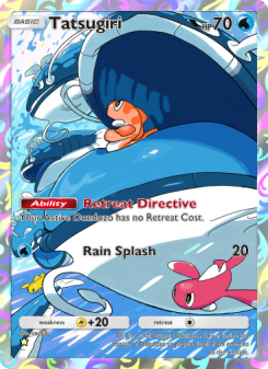 Tatsugiri - pokemon TCG Card