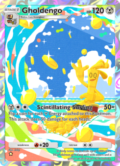 Gholdengo - pokemon TCG Card