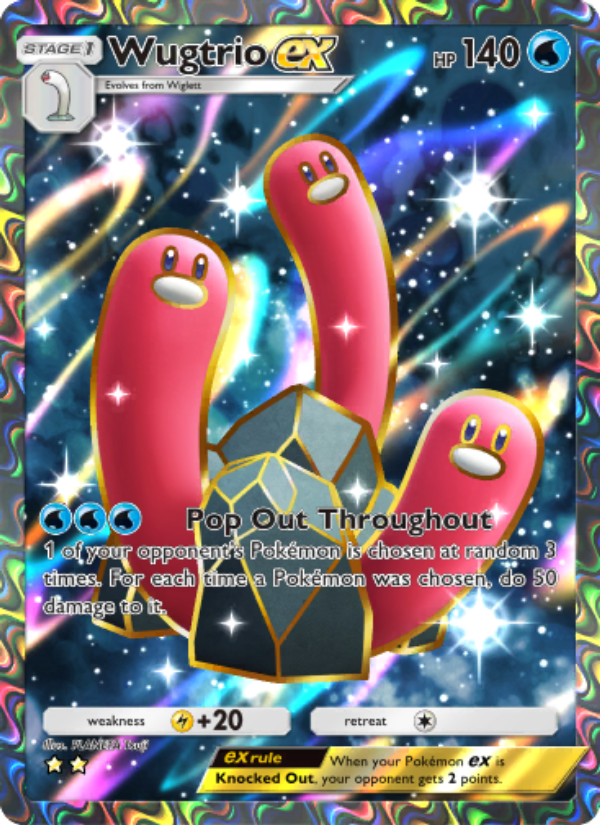 Wugtrio ex - Pokémon TCG Card