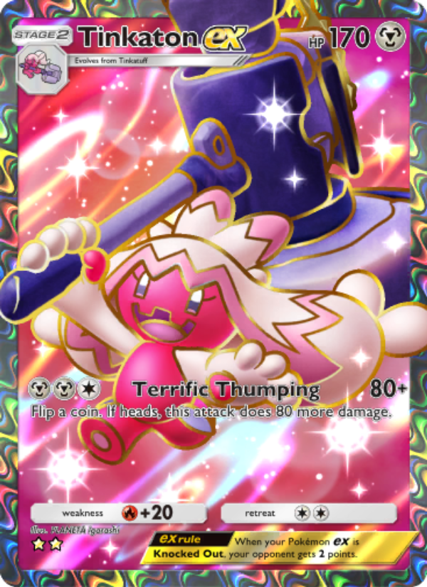 Tinkaton ex - Pokémon TCG Card