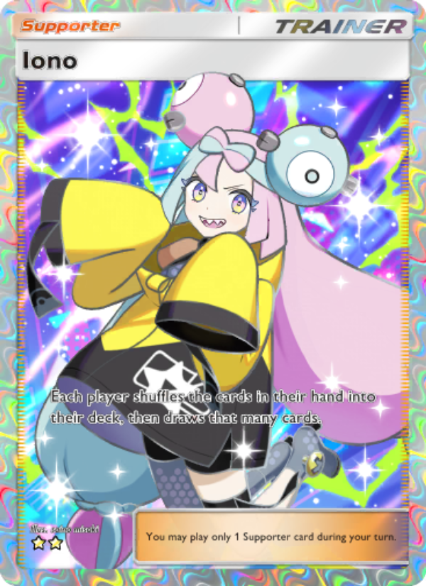 Iono - Pokémon TCG Card