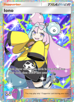 Iono - pokemon TCG Card
