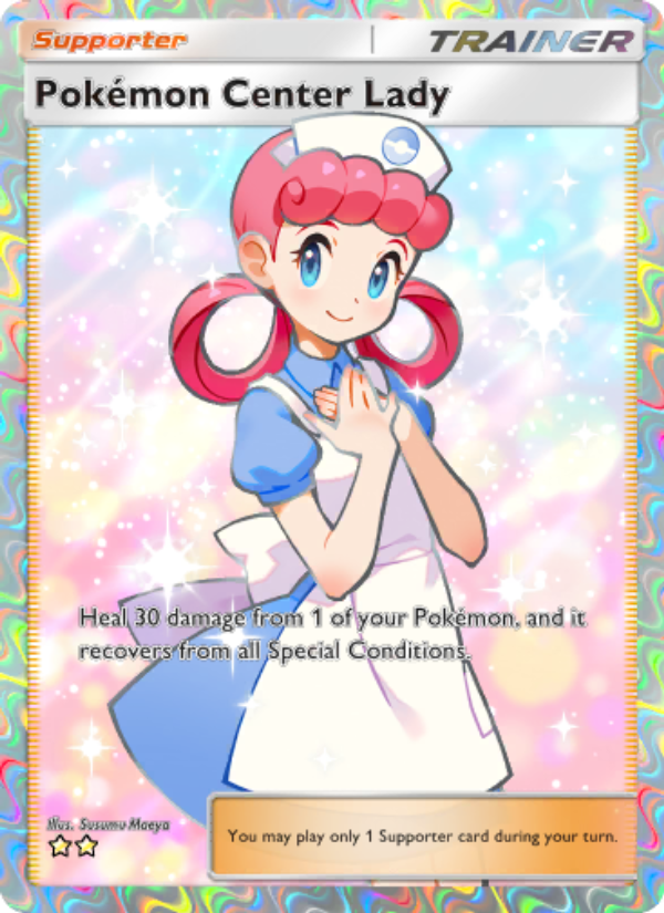 Pokémon Center Lady - Pokémon TCG Card