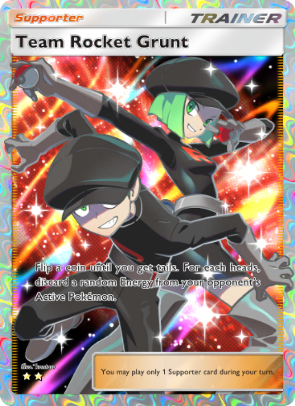 Team Rocket Grunt - Pokémon TCG Card