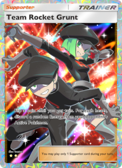 Team Rocket Grunt - pokemon TCG Card